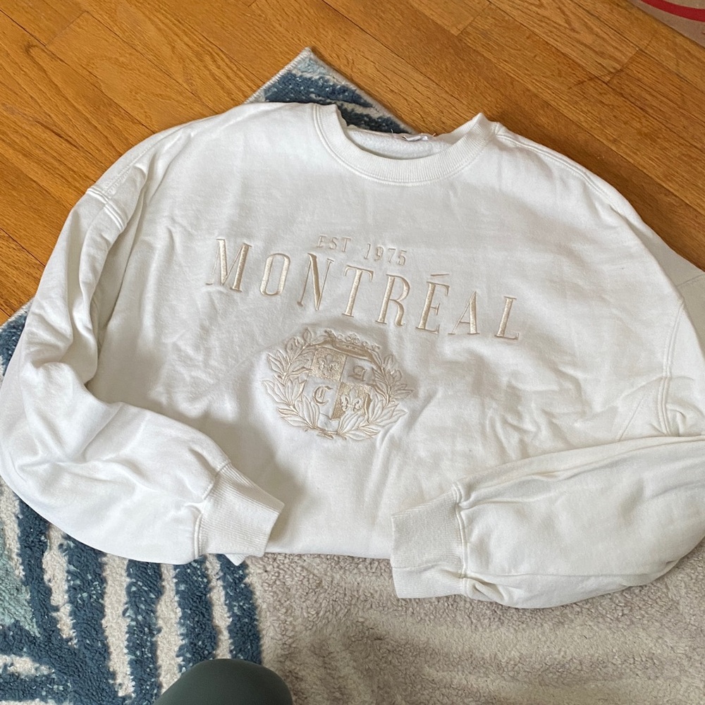 Garage Cream Knit Sweater